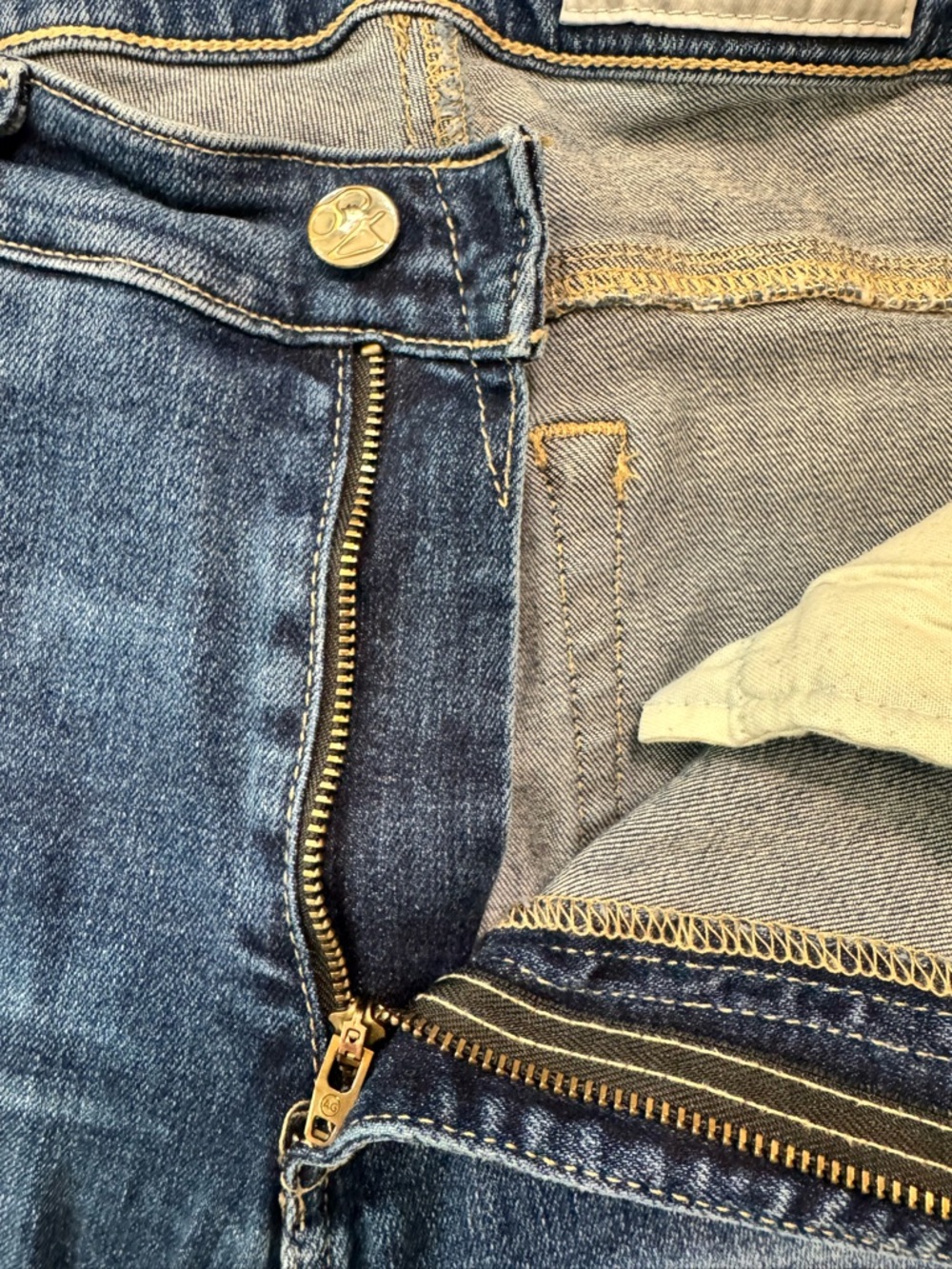 AG Adriano Goldschmied Mari High-Rise Straight Leg Jeans 29R - Picture 8 of 15